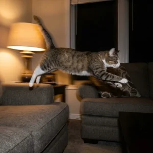 猫咪半夜叫唤跑酷的纠正方案