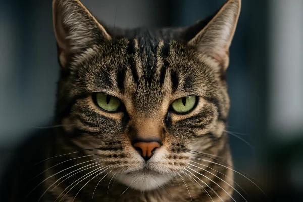 猫妈妈死亡凝视，小猫调皮的视频火了