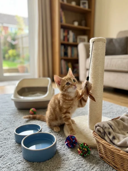 第一次养猫准备什么东西