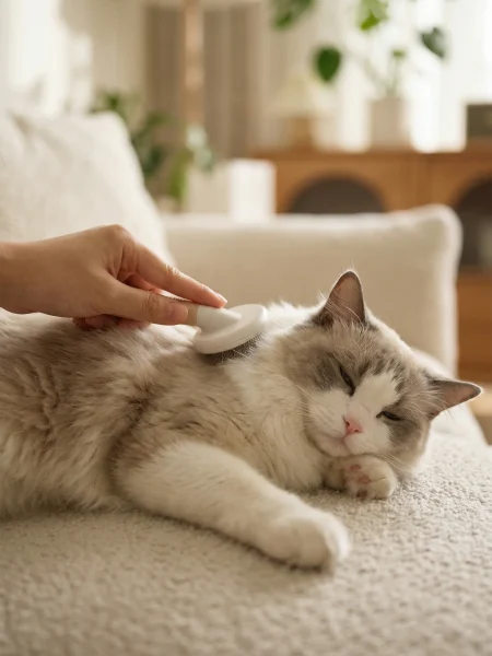 不同毛型猫咪梳毛护理要点