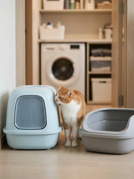 猫砂盆摆放与数量配置指南
