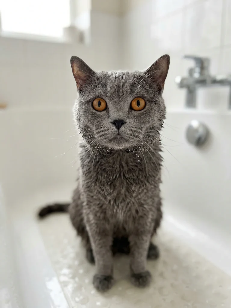 猫咪洗澡多久一次最合适？不同季节护理指南