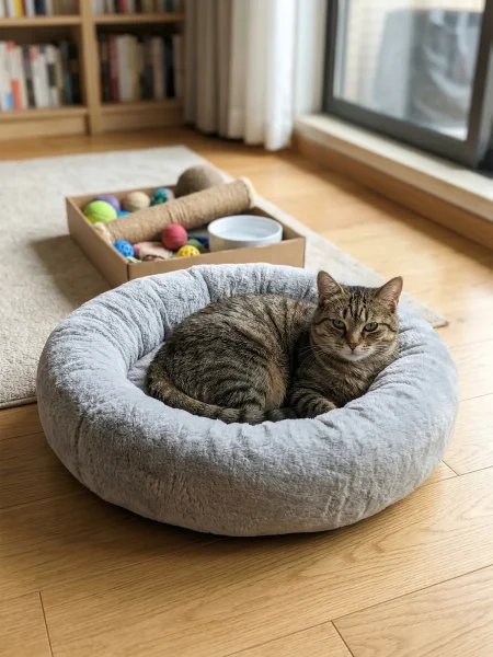 新手养猫睡眠环境准备法