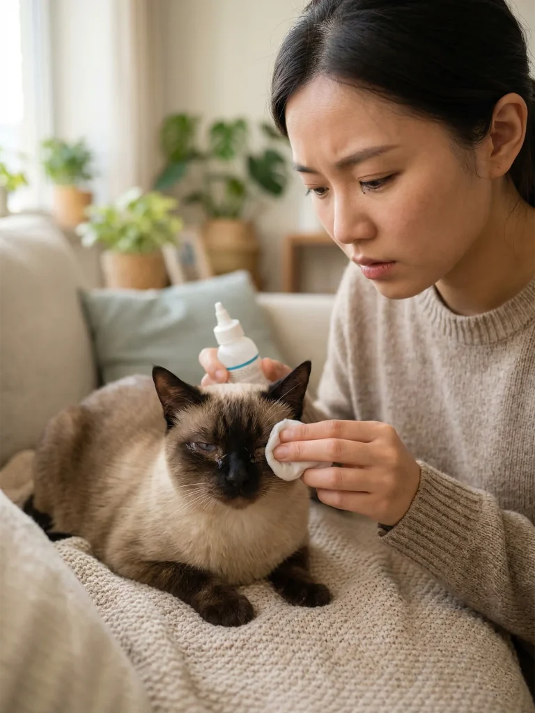 猫咪眼屎增多判断重点