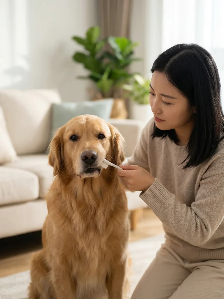 狗狗每天刷牙口腔护理重点解析