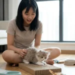 猫抓板摆放位置与使用效果解析