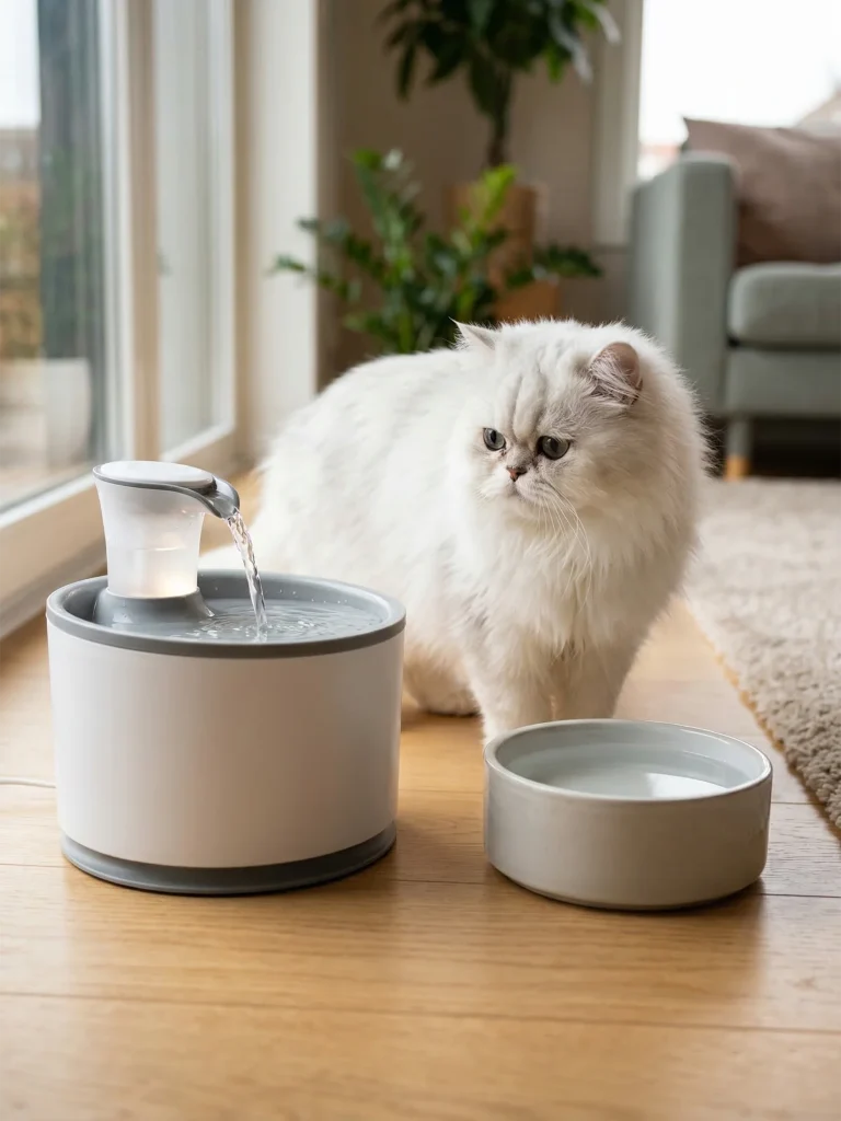 猫咪用饮水机还是水碗好？优缺点对比分析