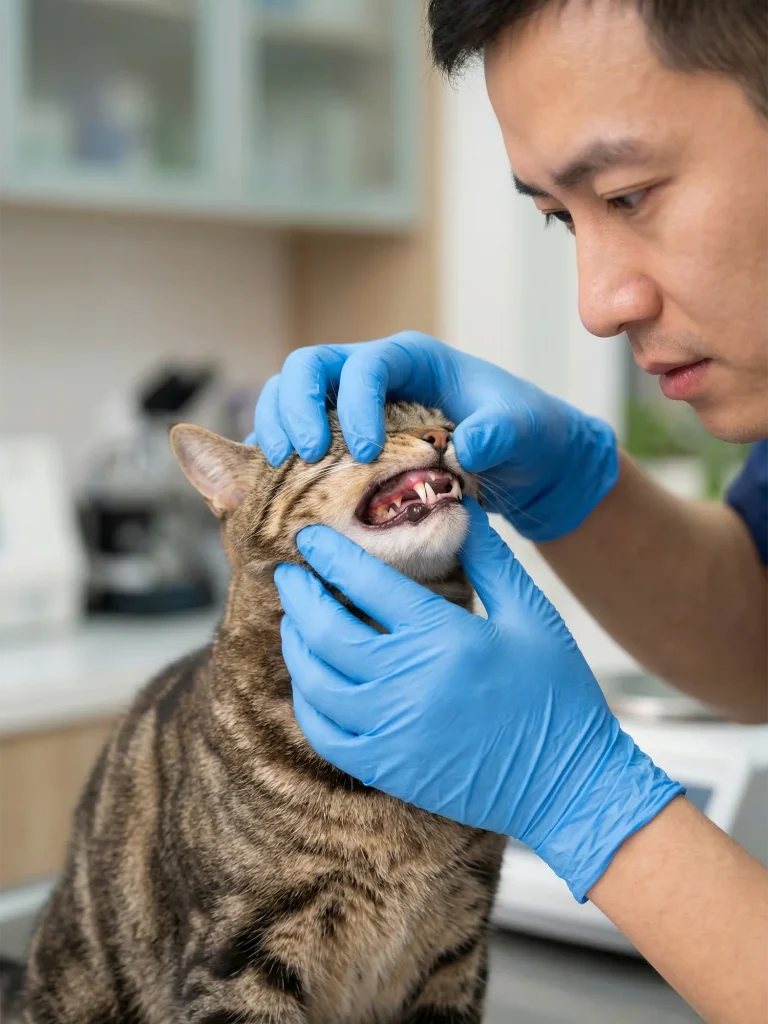 猫咪牙龈发红怎么办