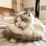 猫咪舔毛行为原因判断指南