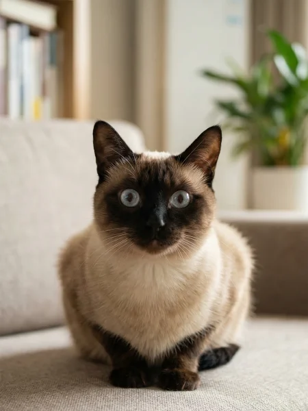 猫咪盯着主人看行为含义解析