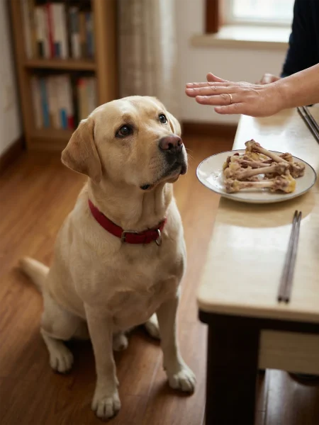狗狗鸡骨头喂食风险解析