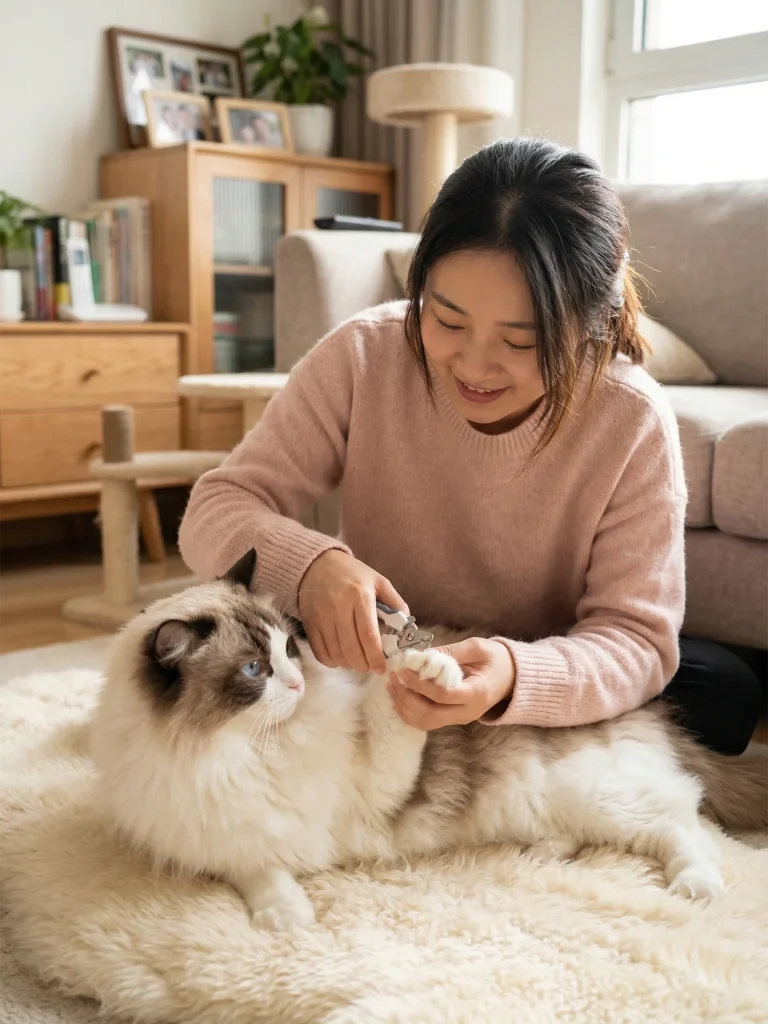 猫咪剪指甲频率方法指南