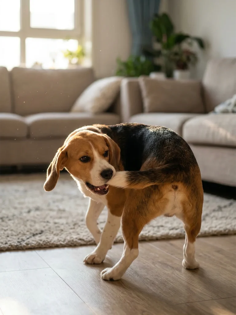 狗狗为什么喜欢追尾巴