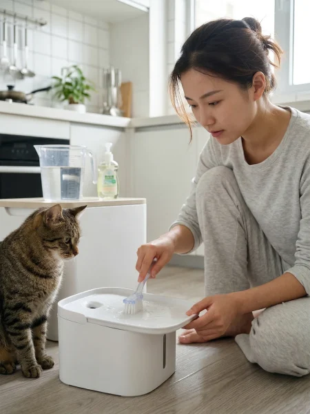 猫咪饮水机维护频率指南
