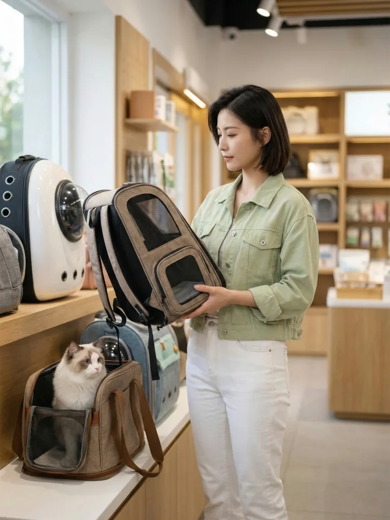猫咪外出猫包怎么选？安全与舒适指南