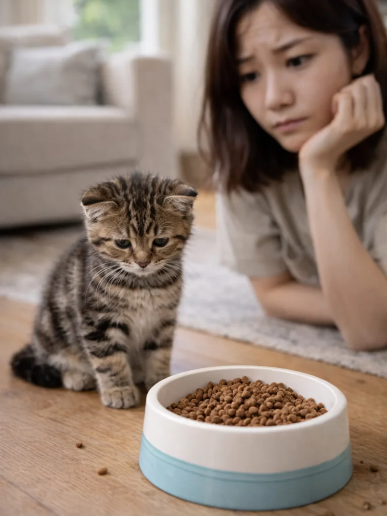 新猫到家不进食应对指南