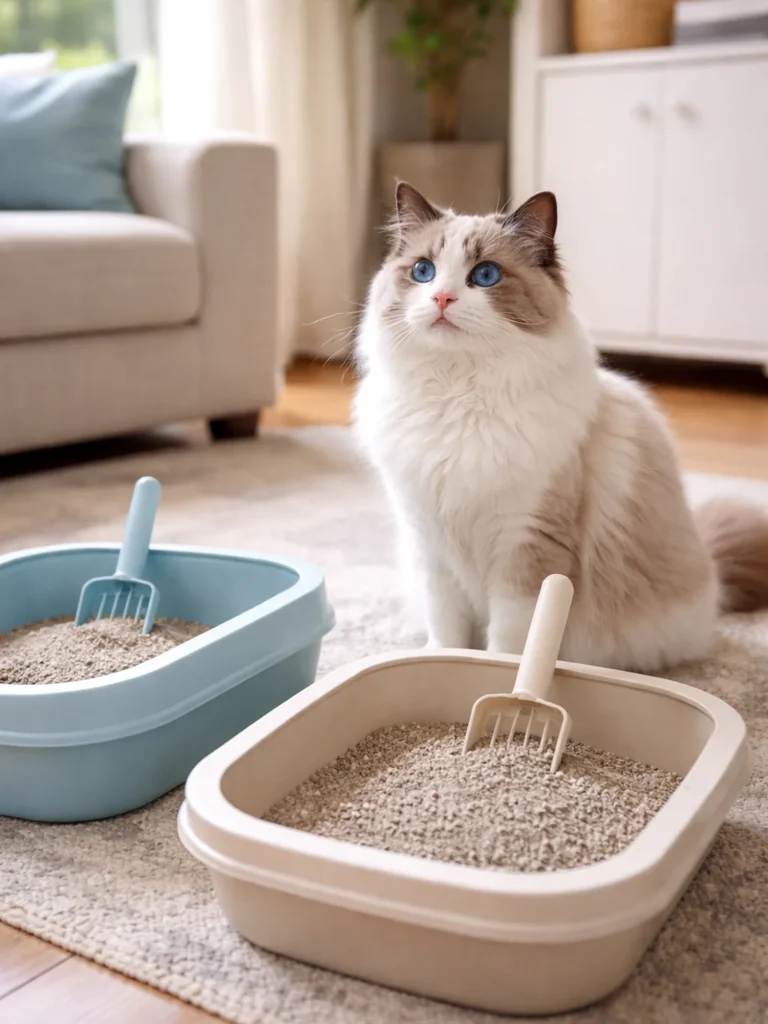 多猫家庭猫砂盆安排指南