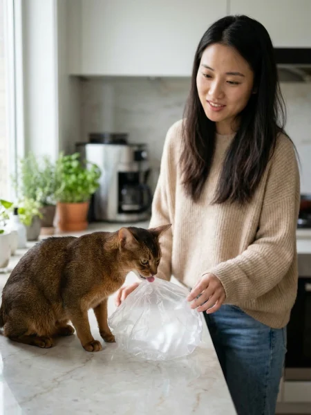 猫咪舔塑料袋风险解析指南