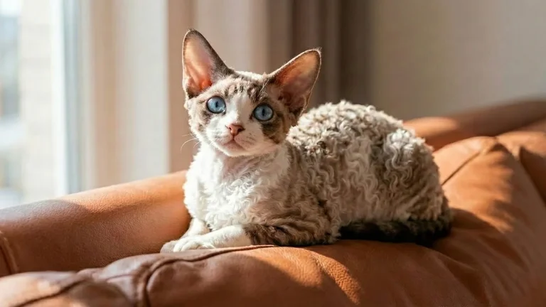 德文卷毛猫