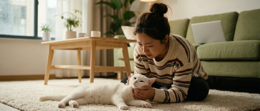 猫咪癫痫发作时该做和不该做的事