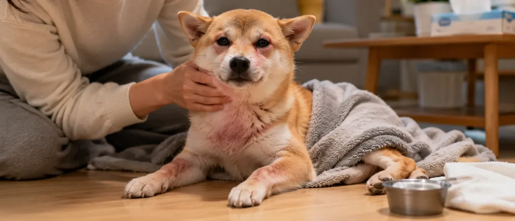 狗狗疫苗后过敏反应的识别与应对