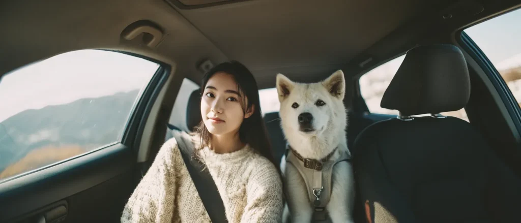 带狗坐车用航空箱还是安全带