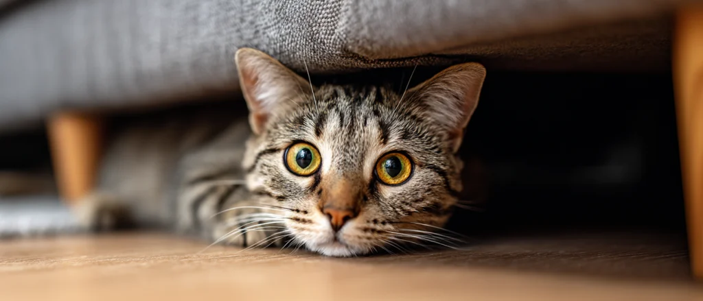 宠物到家就躲起来怎么理解