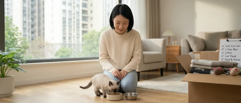 接猫回家前的准备清单按优先级