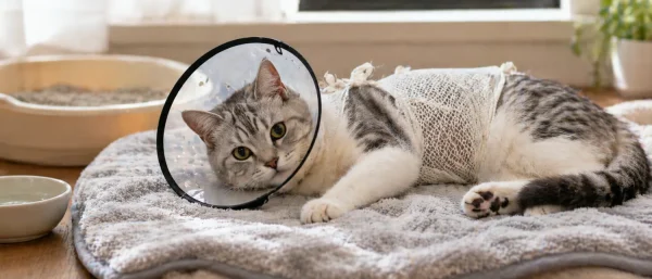 猫咪绝育手术前后护理要点