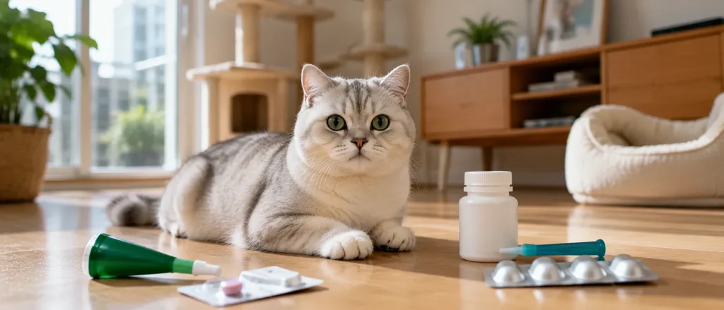 猫咪体内外驱虫药的选择与时间安排