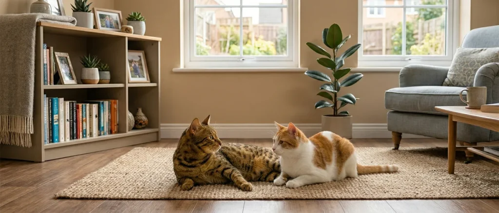 多猫家庭的猫砂盆数量公式，以及为什么位置比数量更重要