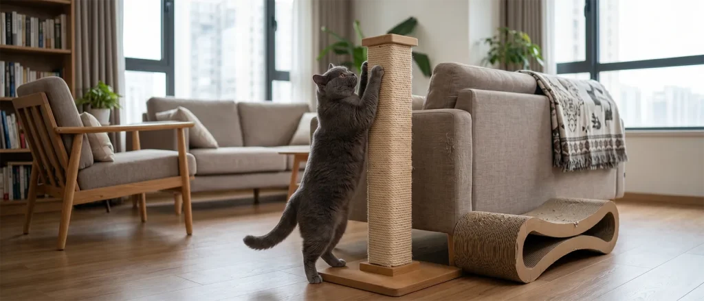 猫咪磨爪板怎么选才能保住家具