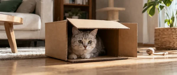 猫咪爱纸箱的原因和环境利用方法