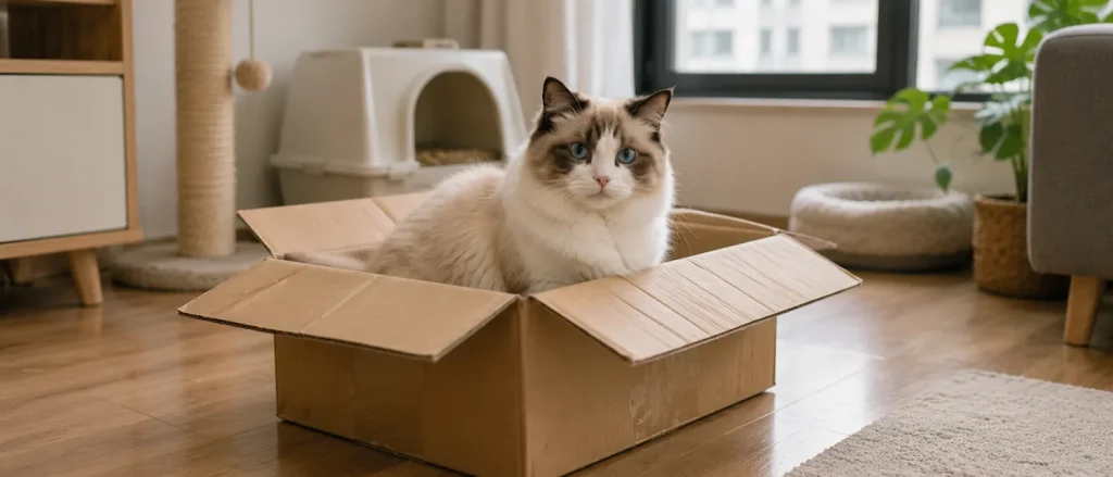 猫咪不用猫窝爱纸箱的真实原因
