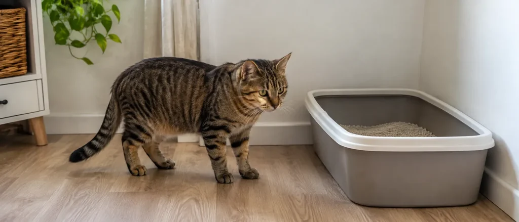 猫咪不用猫厕所的原因排查与调整方法