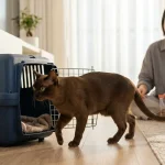 猫咪进航空箱训练的正确步骤