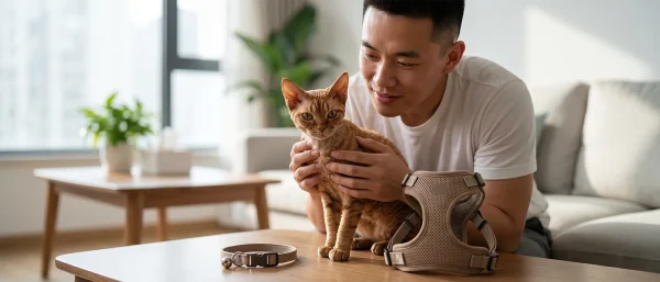猫咪外出用胸背还是项圈的安全对比