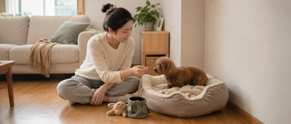 训练宠物在固定地方睡觉的方法