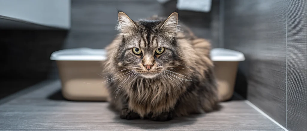 猫咪泌尿道堵塞的早期信号