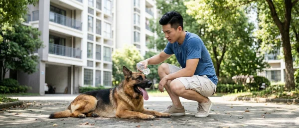 狗狗中暑送医前怎么急救