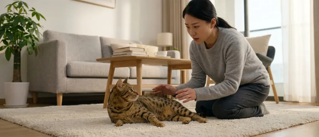 猫咪癫痫发作时该做和不该做的事