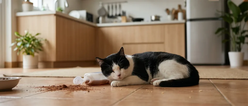 宠物中毒后催吐的正确时机和禁忌