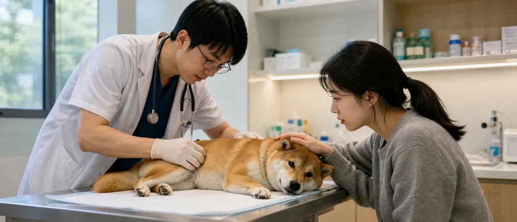 狗狗被车撞后的现场处理与送医判断