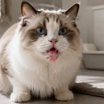 猫咪嘴周粉红泡沫的肺水肿急症识别