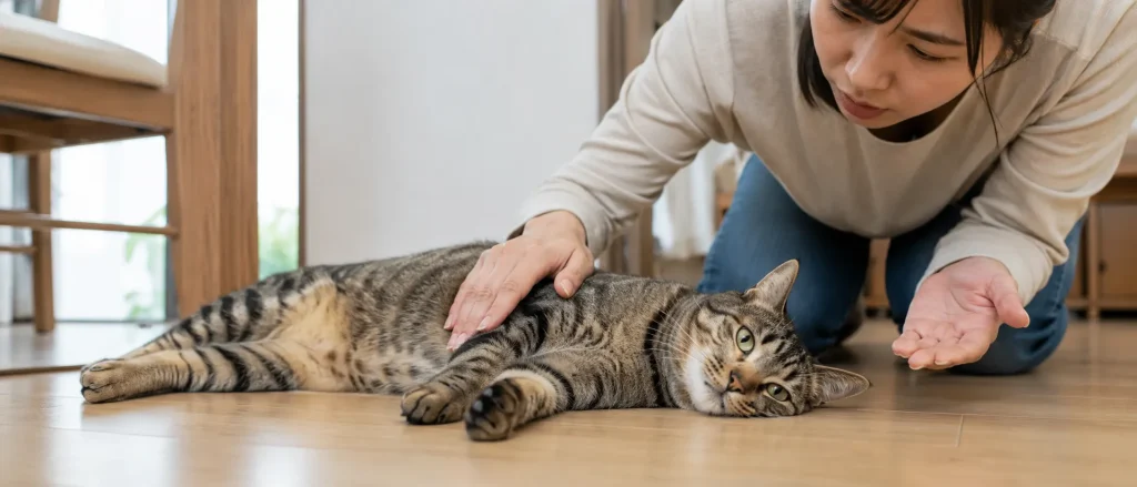 猫咪突然完全不动时的意识状态快速判断