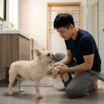 宠物回家光用湿巾擦脚够吗