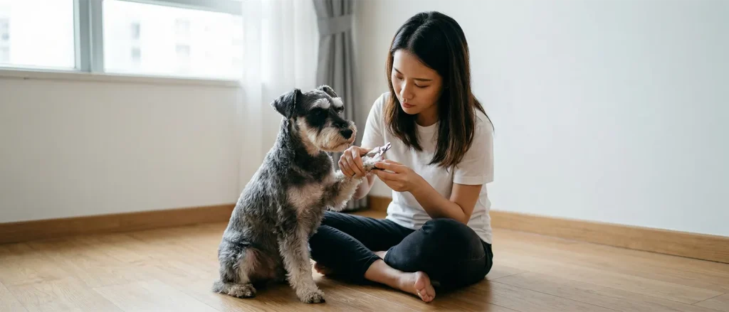 狗指甲该剪多短，剪出血怎么处理