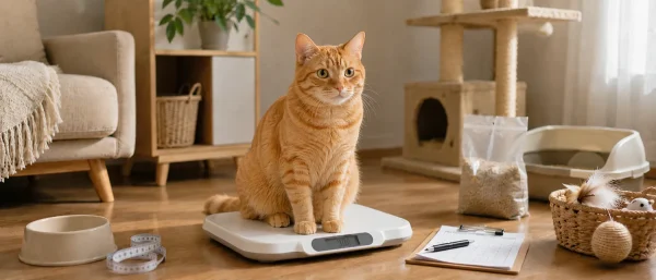 猫咪在家测体重的方法与记录频率