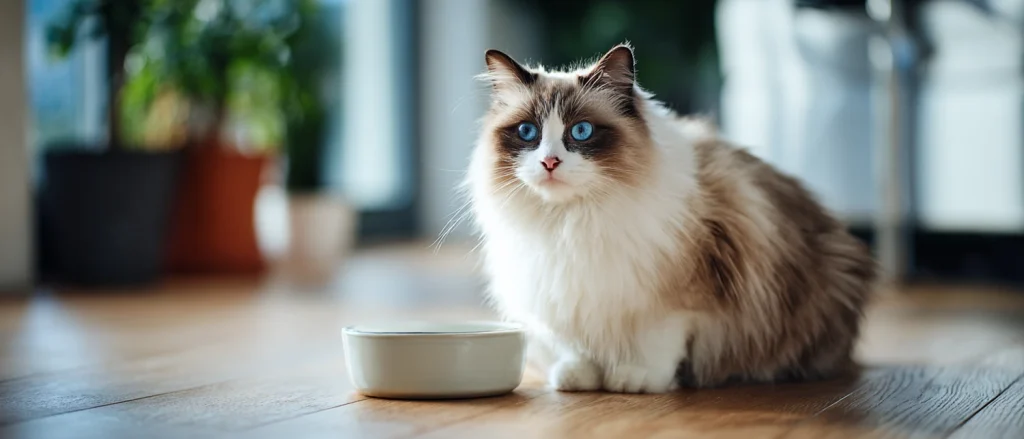 布偶猫喝水少怎么改善