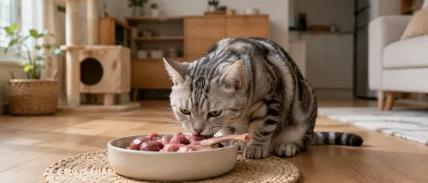 猫咪生骨肉饮食的收益与风险评估